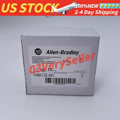 Buy Allen-Bradley 140M-C2E-B63 CIRCUIT BREAKER SER C - New In Unopened Box • 144$