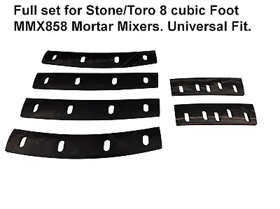 Buy Mortar Mixer Rubber SUPER Blades Set 6 & 8 Cubic Feet Mixer. Toro Stone 132-7156 • 49$