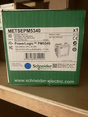 Buy New Schneider Electric METSEPM5340 Power Logic PM5340 Power Meter  • 700$