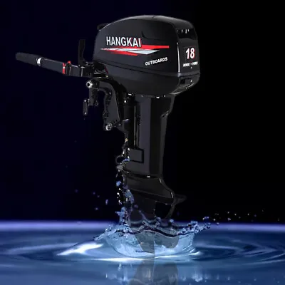 Buy 18HP 2 Stroke Fish Boat CDI Water Cooling System HANGKAI Outboard Motor Engine • 1,730$