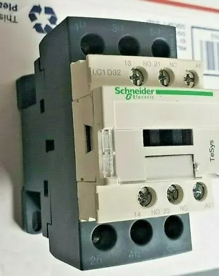 Buy Schneider Electric  / Telemecanique - LC1D32G7 Contactor TeSys - 035081 -- 50 Am • 70$