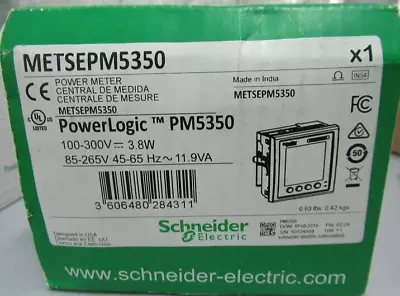 Buy SCHNEIDER ELECTRIC PowerLogic Power Meter METSEPM5350 • 400$
