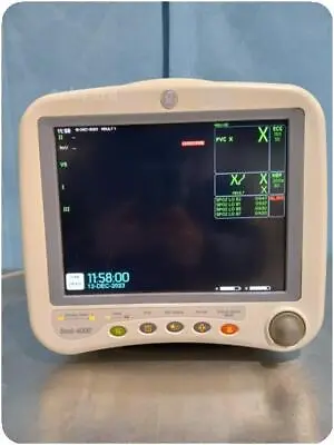 Buy Ge Medical Systems Dash 4000 Color Multi-parameter Patient Monitor @(	341243) • 335$