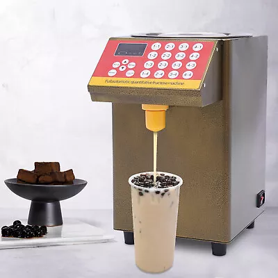 Buy 110V Commercial Coffee Shops Bubble Tea Equipment Fructose Quantitative Machine  • 156.75$