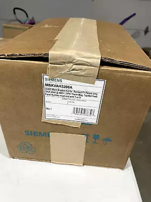 Buy (1) NEW Siemens MBKVAH3200A 3p 480v 200a P1 Panel Main Breaker Kit - NEW IN BOX • 1,495$