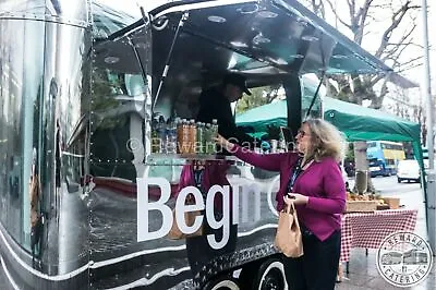 Buy All New Airstream Mobile Food Trailer Suitable Burger Coffee Gin Prosecco Pizza • 20,238.08$