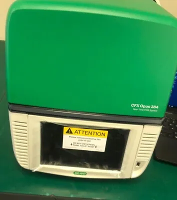 Buy New Bio-Rad 12011452 CFX Opus 384 Real-Time PCR System With Warranty 2021 • 48,000$