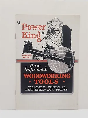 Buy Industrial Equipment - Power King Woodworking Tools Catalog No. 107 • 16$