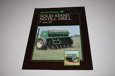 Buy Great Plains Solid Stand 7' & 10' No-Till Drill Sales Brochure • 10$