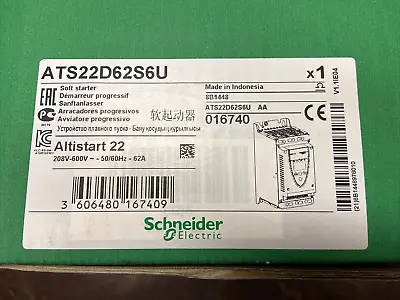 Buy Schneider Electric  ATS22D62S6U Altistart 22 Soft Starter • 1,200$