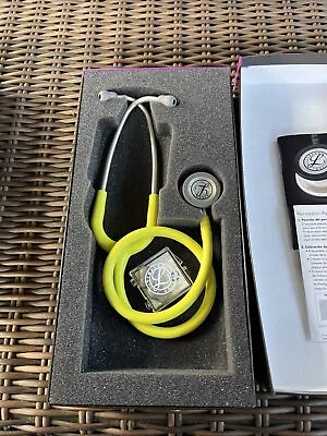 Buy 3M Littmann Classic III Monitoring Stethoscope  27 Inch - Lemon Lime Yellow 5839 • 69.99$