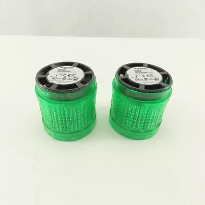 Buy SCHNEIDER ELECTRIC XVUC23 Tower Light LED Green Polycarbonate IP65 Lot Of 2 • 41.99$