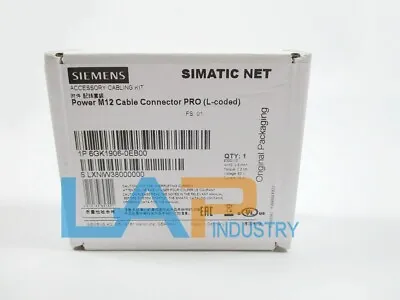 Buy 1PSC NEW FOR Siemens Power M12 Cable Connector 6GK1906-0EB00 • 135.50$