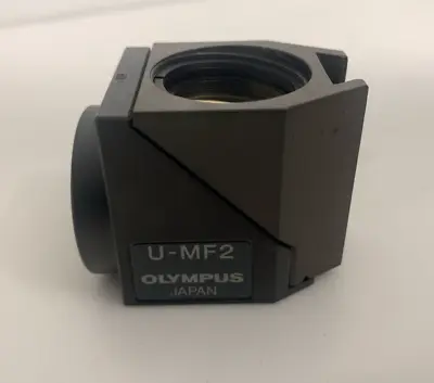 Buy Olympus U-MF2 Fluorescence Filter Cube W/Semrock ABI-0002-OMF Filter Set • 399.99$