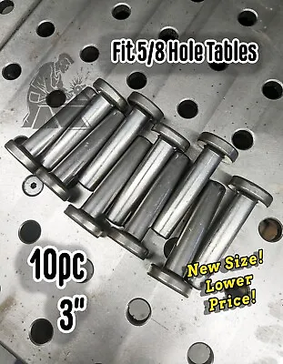 Buy 10-Pack Welding Table Locating Pins 5/8 X 3  Fixture Table Stop Pins • 47.99$