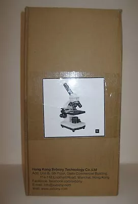 Buy SVBONY SV601 40X-1600X Microscope Compound Monocular Magnification W/LED Light • 87.99$