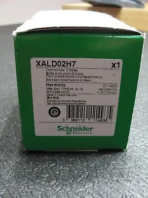 Buy Schneider Electric Xald02h7 Control Box With 2 Holes New • 19.69$