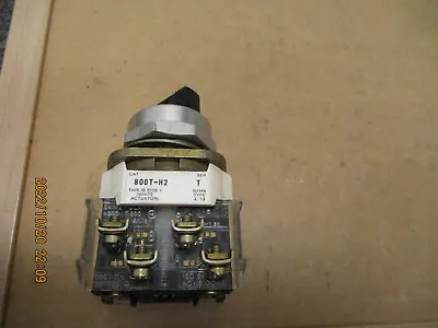 Buy New Other Allen Bradley 800t-h2b, 2 Position Selector Switch, 30mm. • 34$