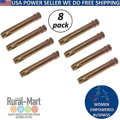 Buy 8pk Cat 1 Top Link Pin Hitch Accessories For Tractors (Speeco) S07070200 5-1/2 • 29.99$