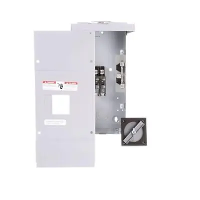 Buy 100 Amp 2-Space 2-Circuit Main Breaker Outdoor Load Center Entrance Equipment • 109.55$