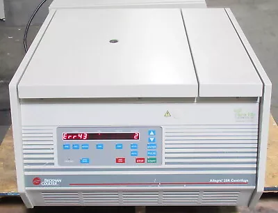 Buy T180492 Beckman Coulter Allegra 25R Refrigerated Benchtop Centrifuge • 500$