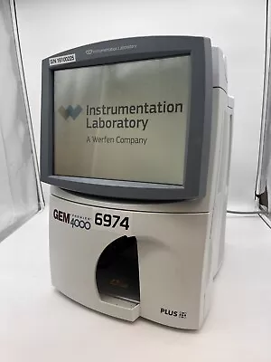 Buy Instrument Laboratory GEM Premier 4000 Analyzer Unit (6974) • 999$