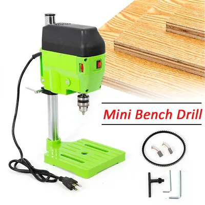 Buy 480W Electric Drill Press Stand | Small Power Drilling Tool Mini Work Bench SALE • 54.15$