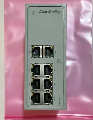 Buy Allen Bradley  Stratix 2000 Ethernet Switch 1783-US8T Ser A • 79.95$