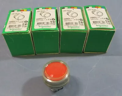 Buy (Lot Of 4) Schneider Electric ZB4BPA4 Red Push Button 096654 • 39.99$