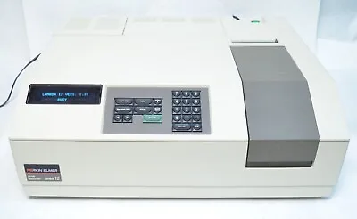 Buy Perkin Elmer Lambda 12 UV/VIS Laboratory Spectrometer BUV12100 • 299.99$