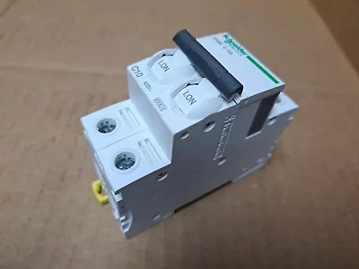 Buy Schneider Electric 2 Pole Circuit Breaker Part No. IC65N C 10A • 45$
