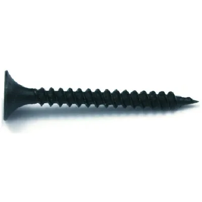 Buy Phillips Bugle Head (3/4 ) Phosphate Black Coarse Drywall/Wood Screws Size #6 #8 • 3.95$