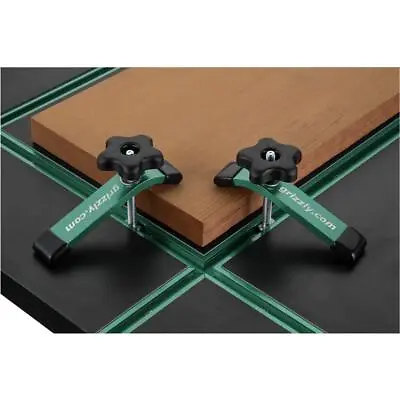 Buy Grizzly T31827 Aluminum 5  Hold Down Clamps For T-Slot Table, 2 Pk. • 37.95$