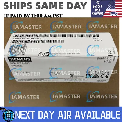 Buy Siemens HMI 6AV2 124-0GC01-0AX0 6AV2124-0GC01-0AX0 Brand New In Box • 966.99$