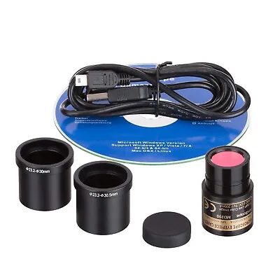 Buy Amscope 2MP USB 2.0 Color CMOS Digital Eyepiece Microscope Camera • 79.99$