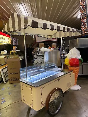 Buy Carpigiani Il Carrettino Classic Gelato Ice Cream Cart • 8,595$