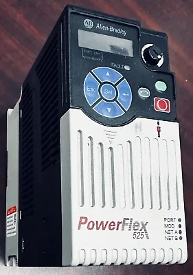 Buy Allen Bradley PowerFlex 525 VFD, Cat# 25B-D2P3N104  1.0 Hp 480 V 3 Phase • 230$