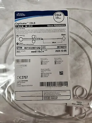 Buy New Boston Scientific Captivator Cold Thin Wire Single Use Snare 10mm • 12$