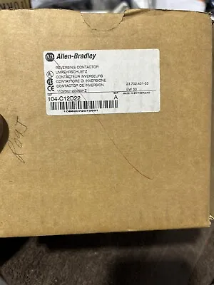 Buy Allen Bradley Reversing Contactor 104 – C12D To Two Series A New In Box Ships... • 555$