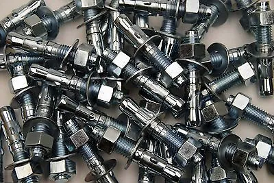 Buy (15) Concrete Wedge Anchor Bolts 5/8 X 3-1/2 Includes Nuts & Washers • 44.99$