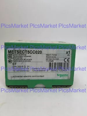 Buy New Schneider Electric METSECT5CC020 CURRENT TRANSFORMER DIN 200/5 • 96.90$
