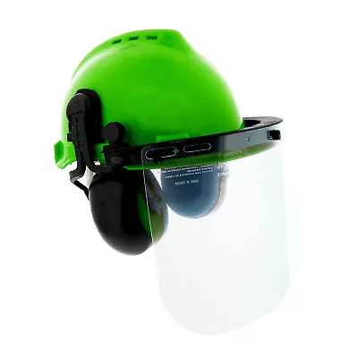 Buy Felled Safety Forestry Chainsaw Helmet With Face Shield And Ear Muffs • 25.99$