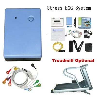 Buy CONTEC8000S-Wireless-Stress-ECG-Event-Recorder-Machine-Software-Analysis-System • 299$