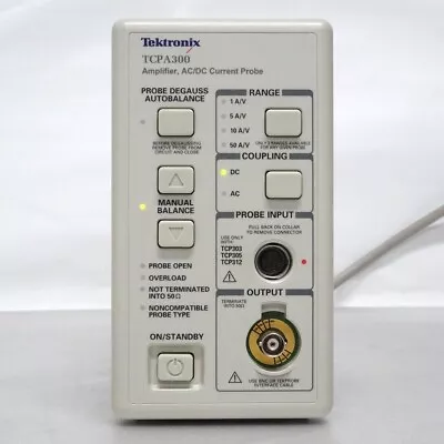 Buy TektronixTCPA300 Current Probe Amplifier PROBE Amplifier Uncalibrated From Japan • 799.99$