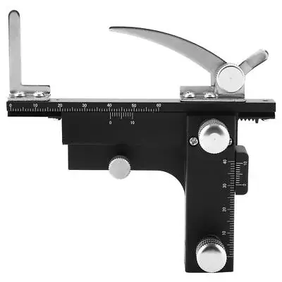 Buy Microscope Mechanical Stage X-Y Moveable Caliper Ruler Stage With Scale • 19.46$