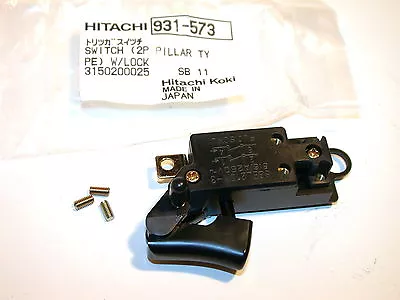 Buy Up To 6 New Hitachi Switch For Sander & Planer 931-573 Free Shipping • 39$