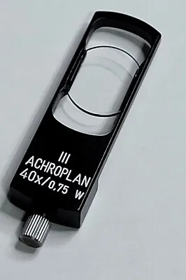 Buy Zeiss 44 44 51 III ACHROPLAN 40x/0.75 W Microscope DIC Slider • 285$