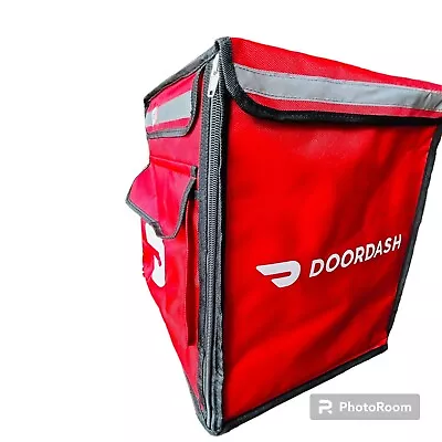 Buy Doordash Insulated Delivery Backpack Thermal Cooler Food Bag Boating Camping • 399$