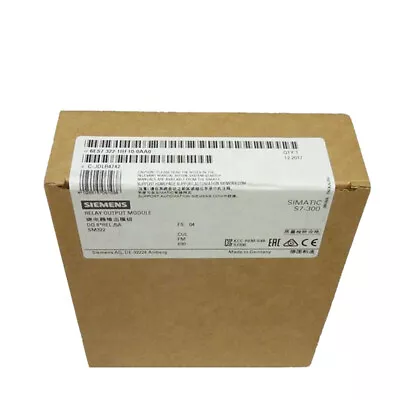 Buy New In Box SIEMENS 6ES7 322-1HF10-0AA0 6ES7322-1HF10-0AA0 Relay Output Module • 105.95$