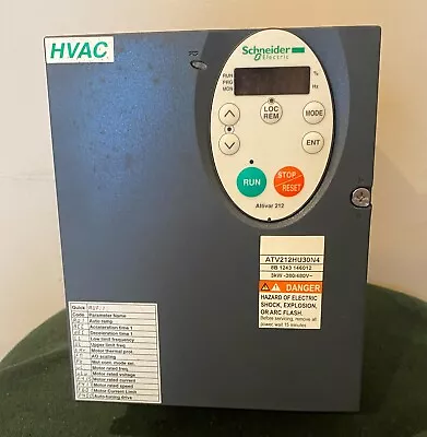Buy Schneider Electric Atv212hu30n4/21303224 Ac Variable Frequency Drive • 150$